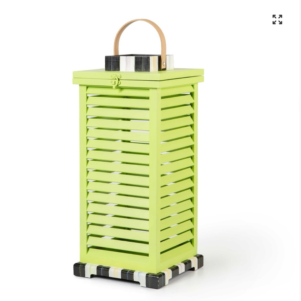 Mackenzie Childs Shutter Lantern